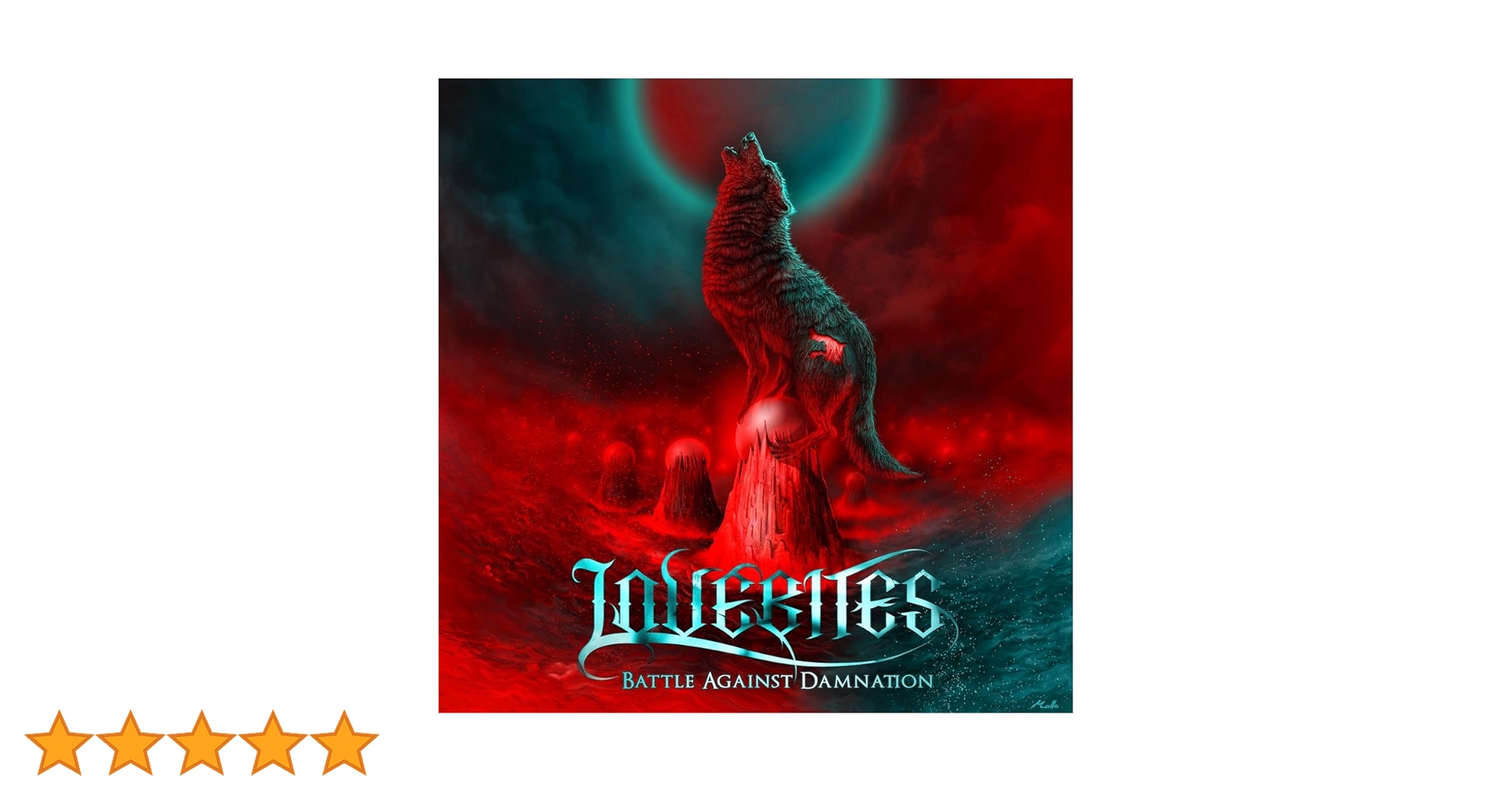 Lovebites//BATTLE AGAINST DAMNATION/レコード LOVEBITES - Battle Against Damnation - Amazon.com Music
